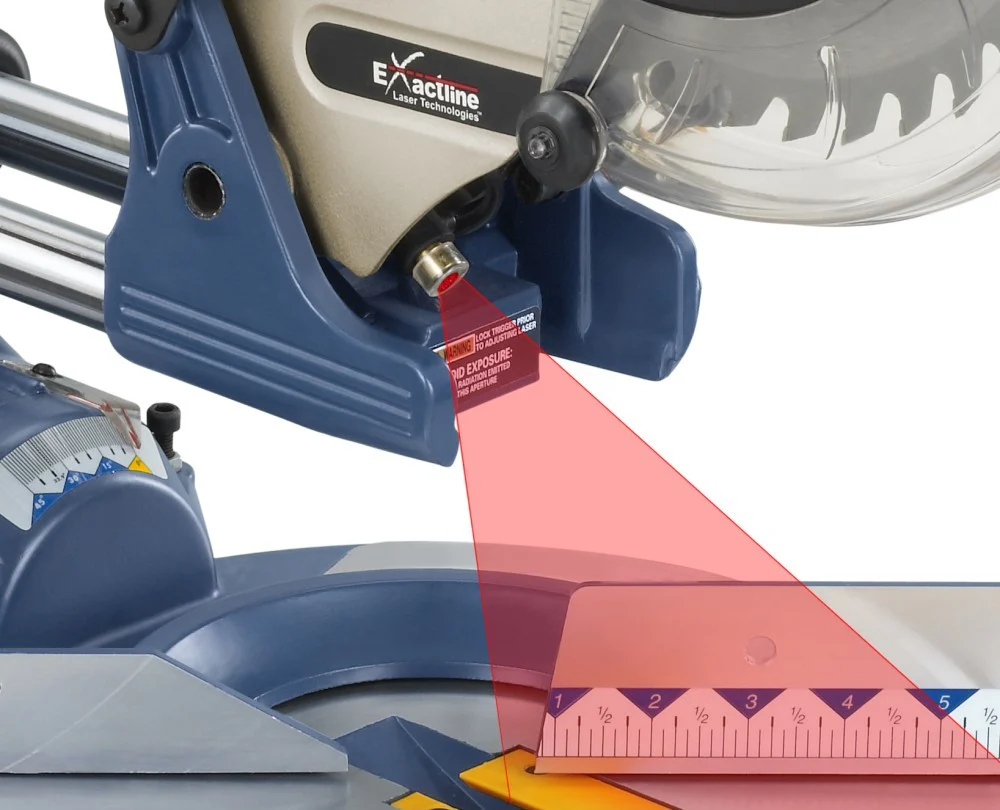 10" Sliding Compound Miter Saw with Laser - Image 3