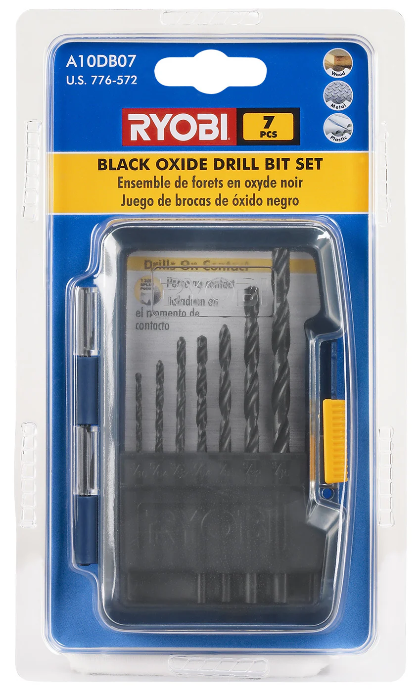7 PC. Black Oxide Drill Bit Set - Image 2