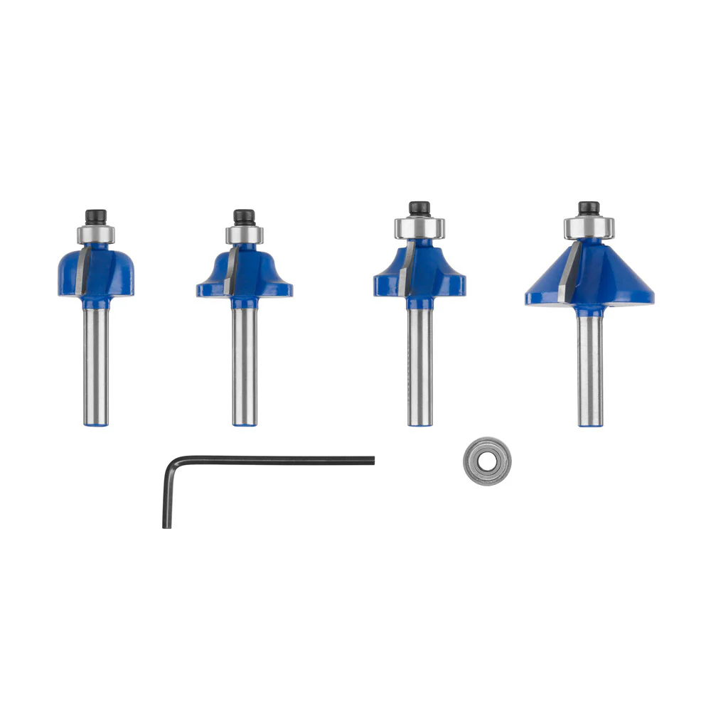 3 PC. Decorative Router Bit Set