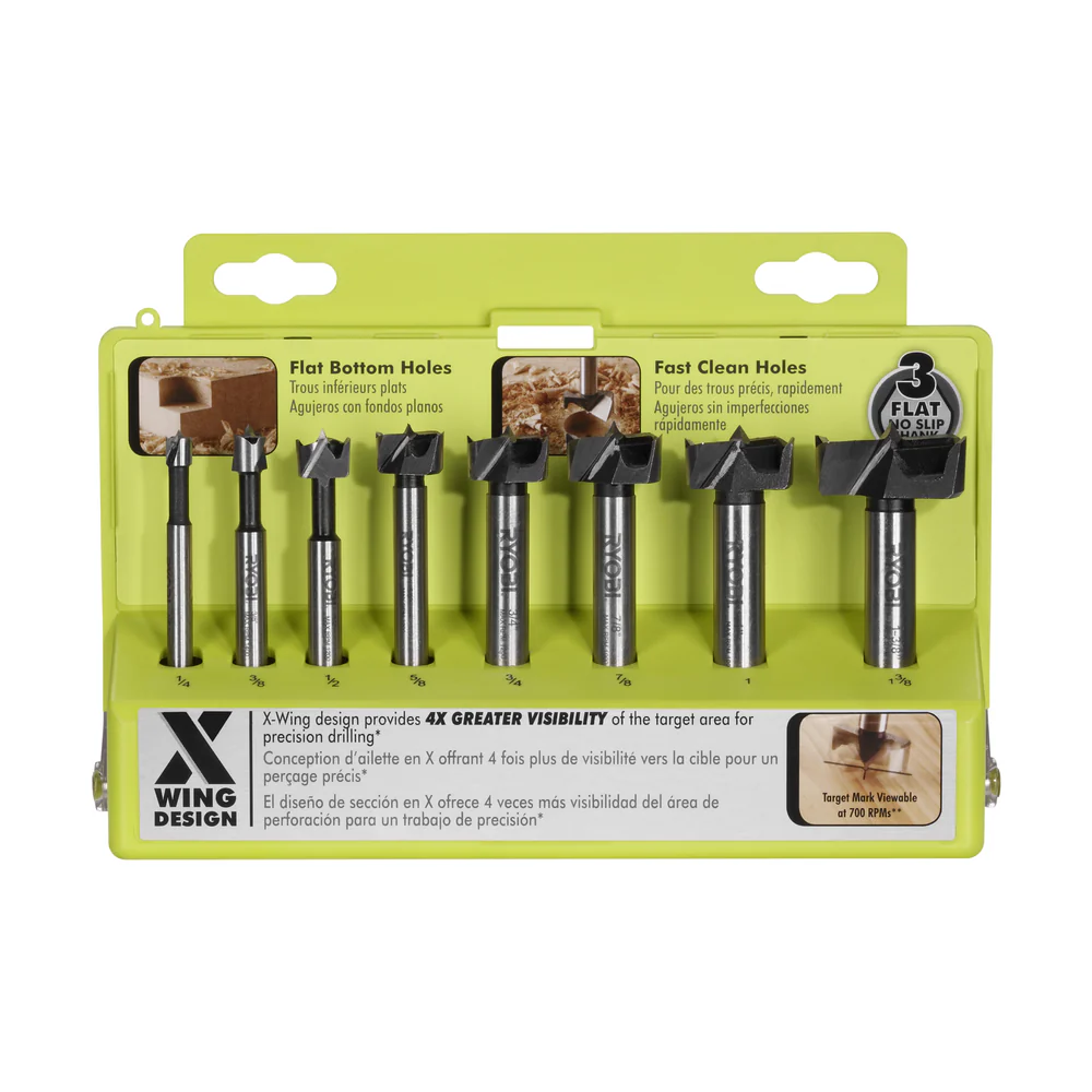 8 PC. Forstner Bit Set - Image 2
