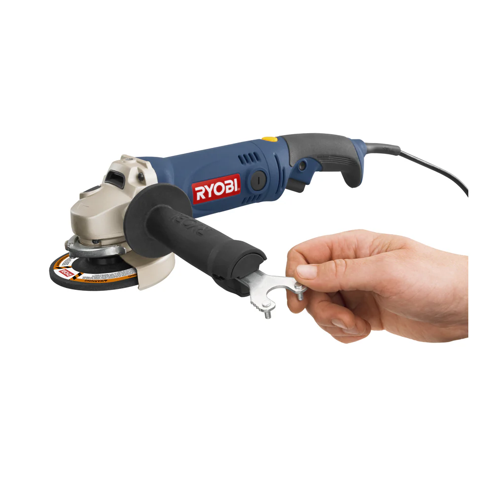 4 1/2" Angle Grinder with Rotating Rear Handle - Image 4
