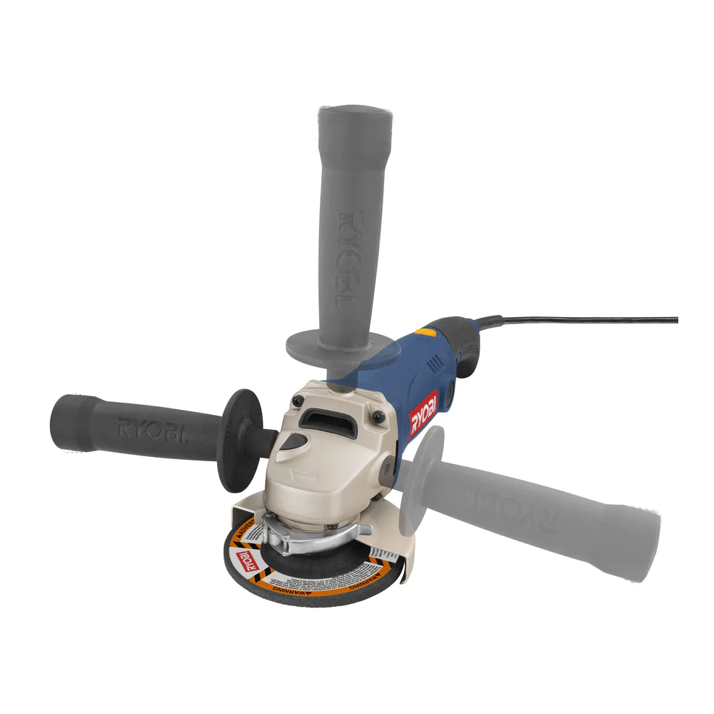 4 1/2" Angle Grinder with Rotating Rear Handle - Image 5
