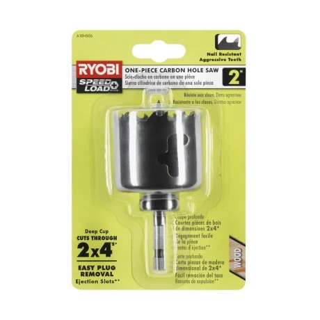 RYOBI 2 ONE PIECE CARBON HOLE SAW - Image 3