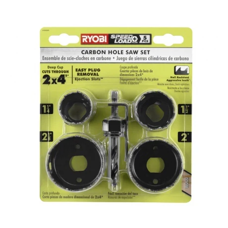 1.18" Carbon Hole Saw Set (5 PC.) - Image 6
