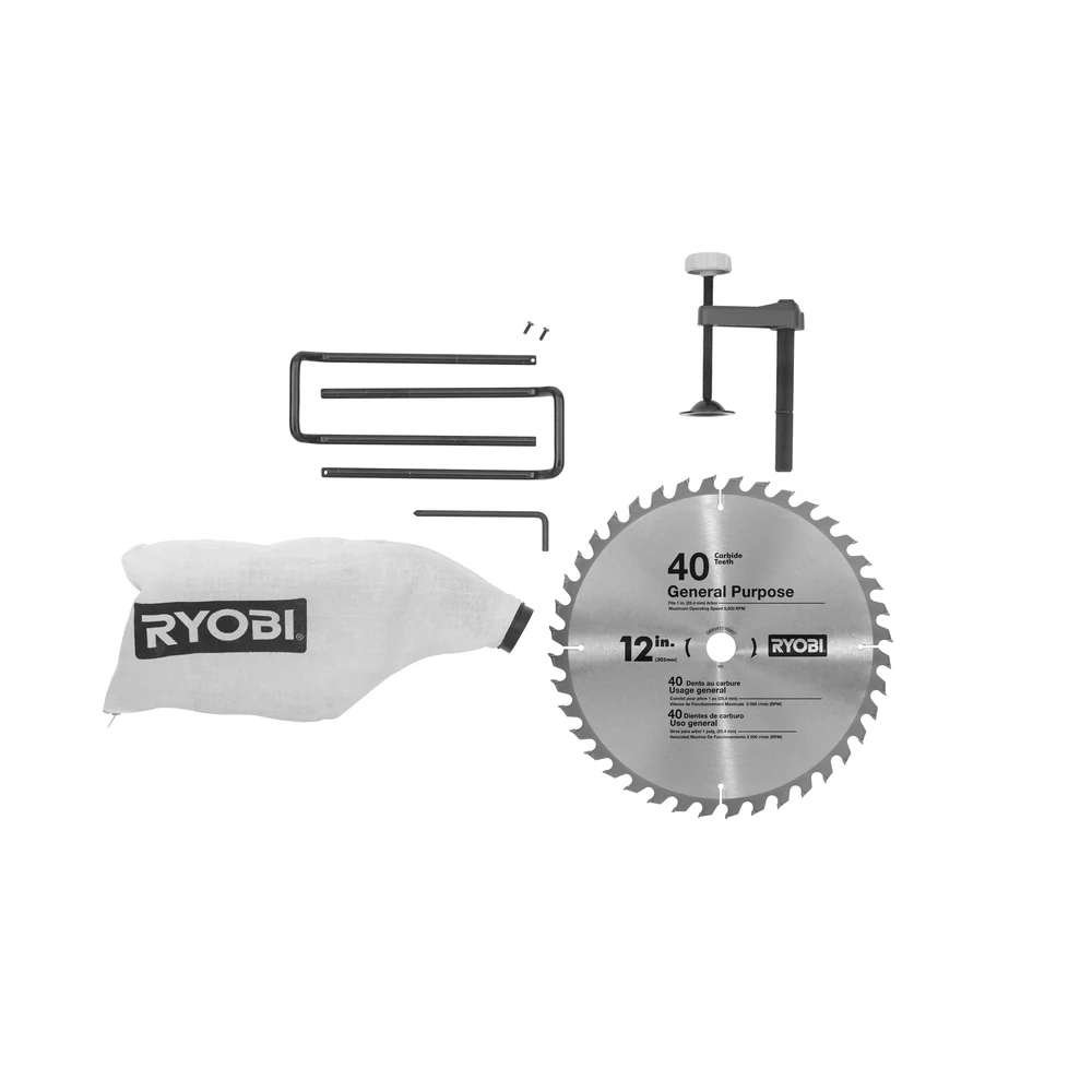 12" Sliding Compound Miter Saw with Laser - Image 6