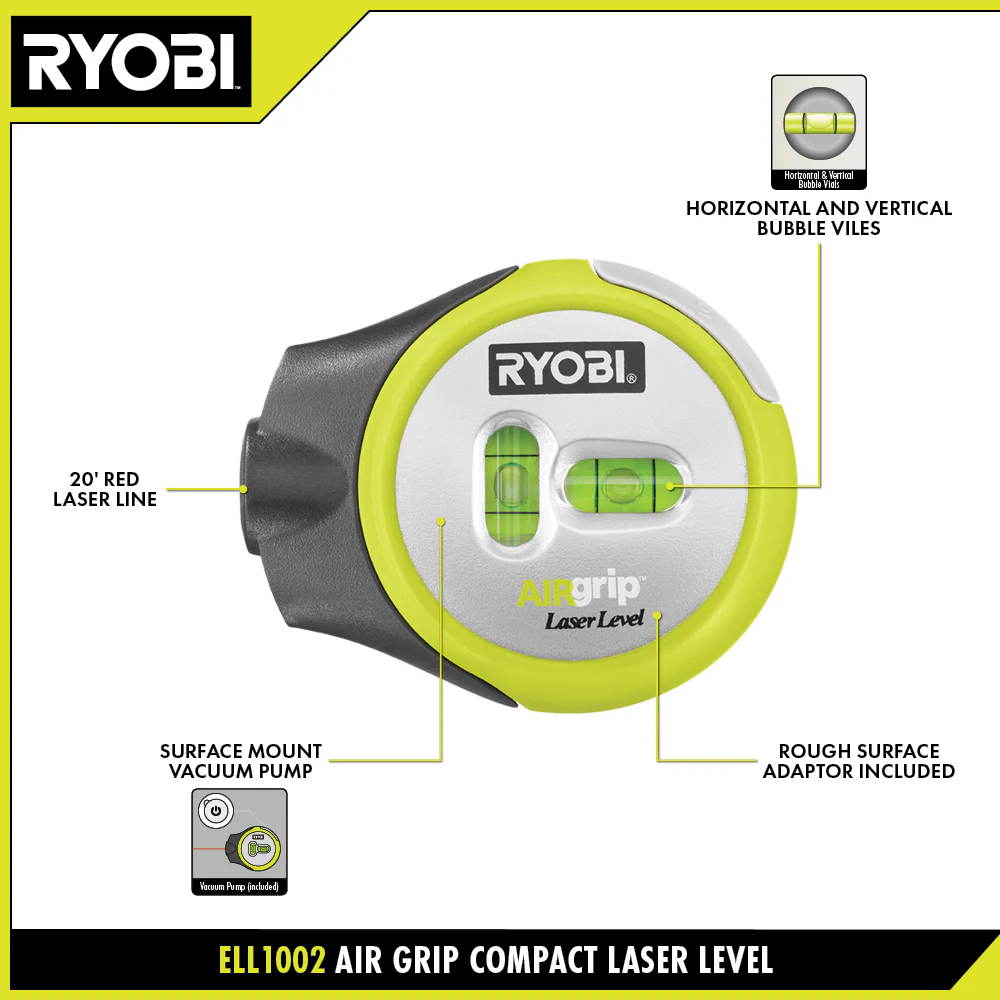 Air Grip Compact Laser Level - Image 2