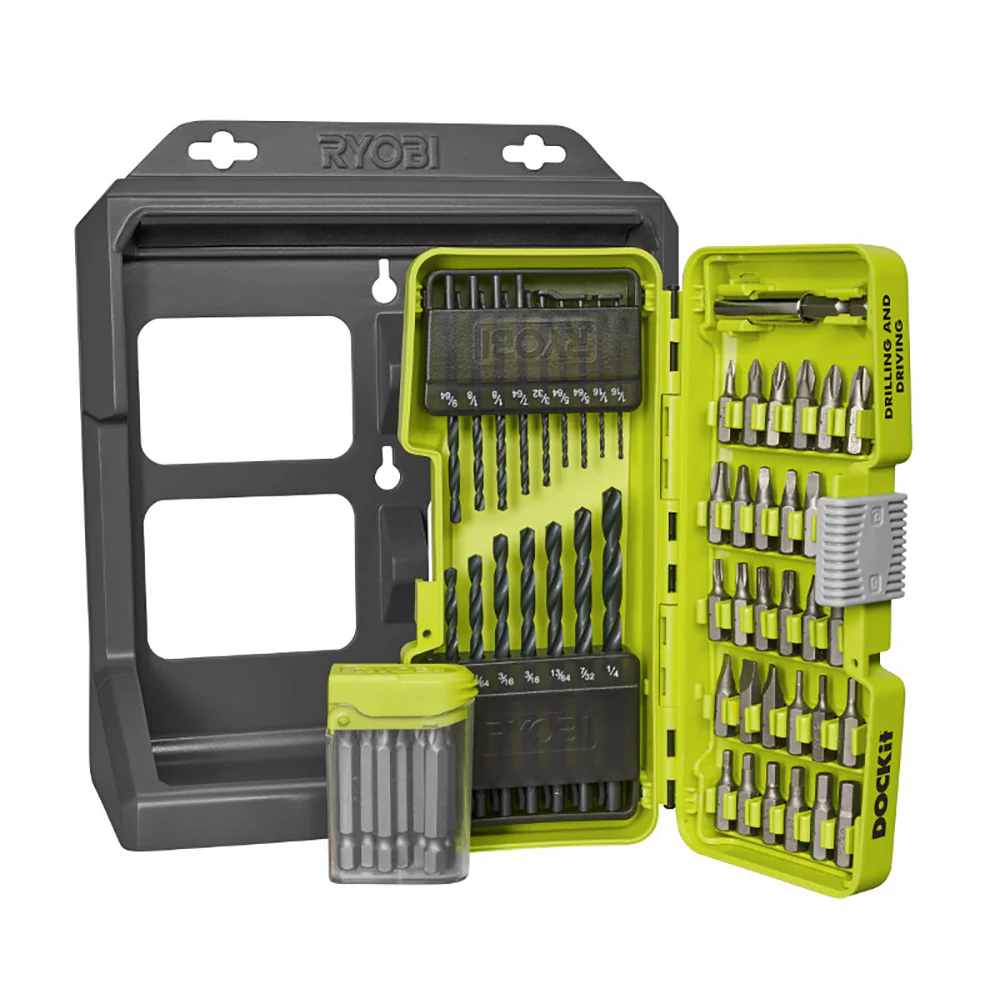 56 PC. Drilling and Driving Kit with DOCKit Storage Tray