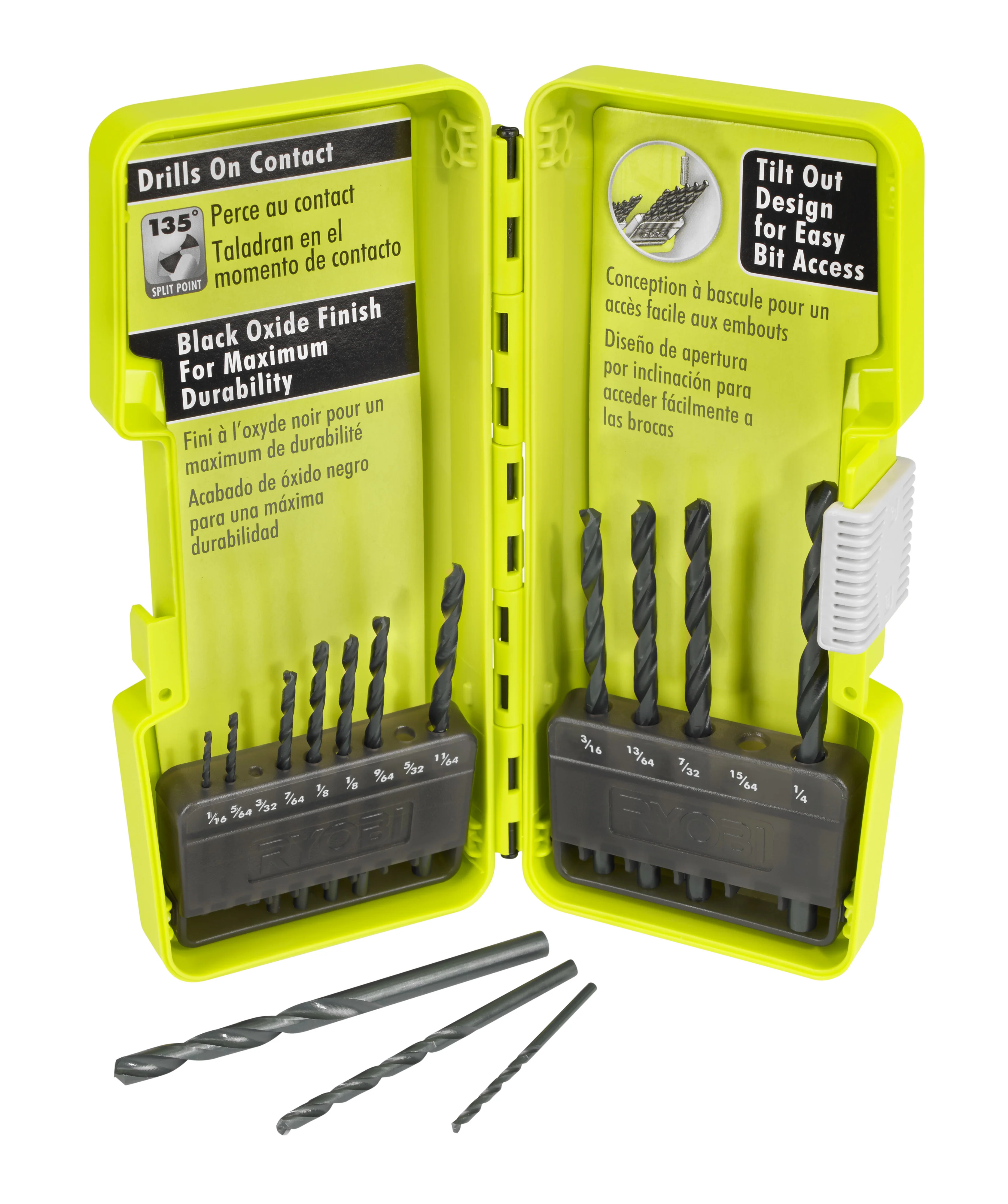 14 PC. Black Oxide Drill Bit Set - Image 3
