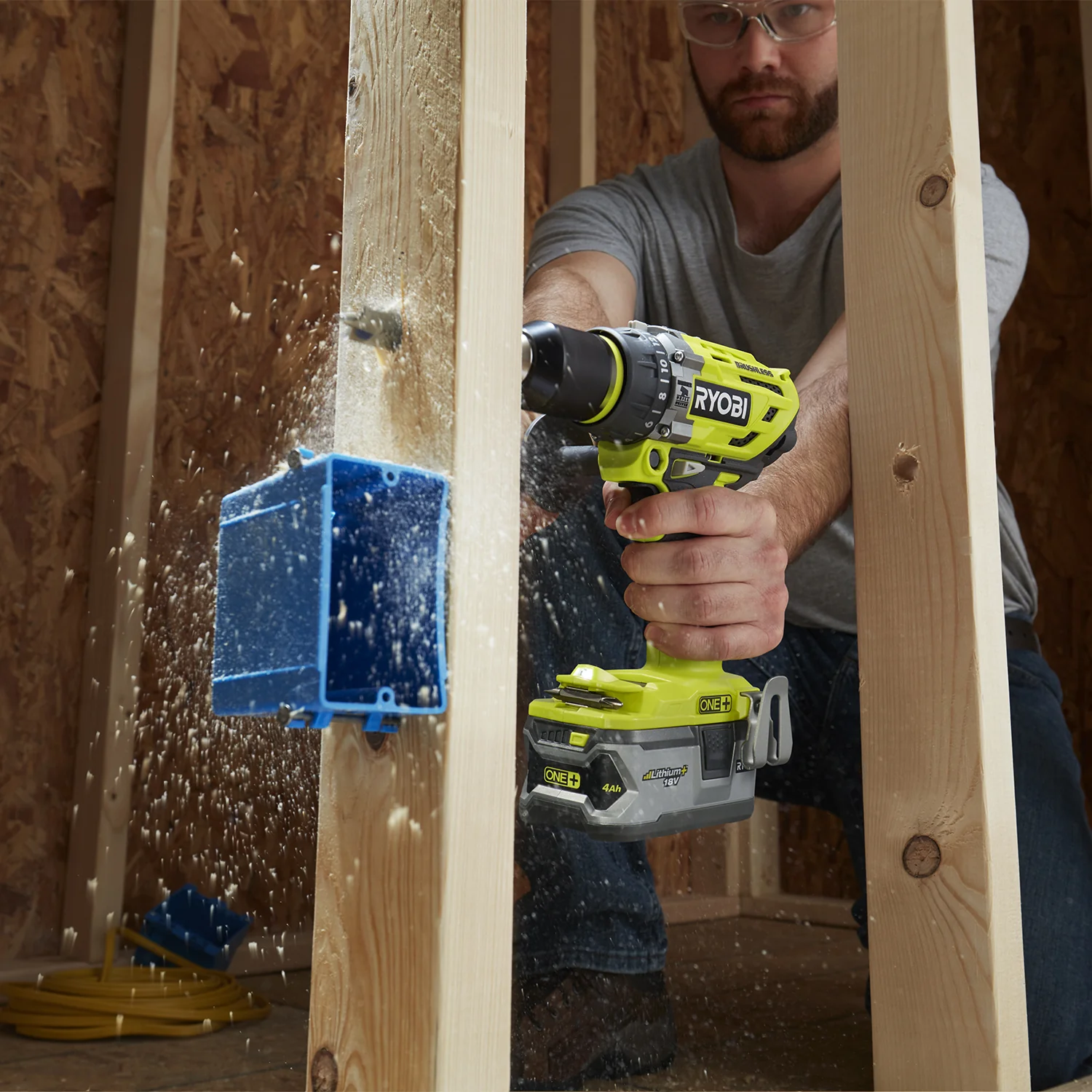 18V ONE+™ Brushless Hammer Drill/Driver Kit - Image 4