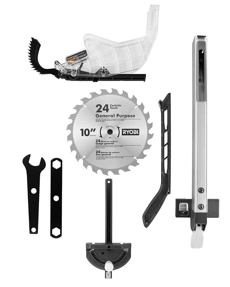10" Expanded Capacity Table Saw with Rolling Stand - Image 2