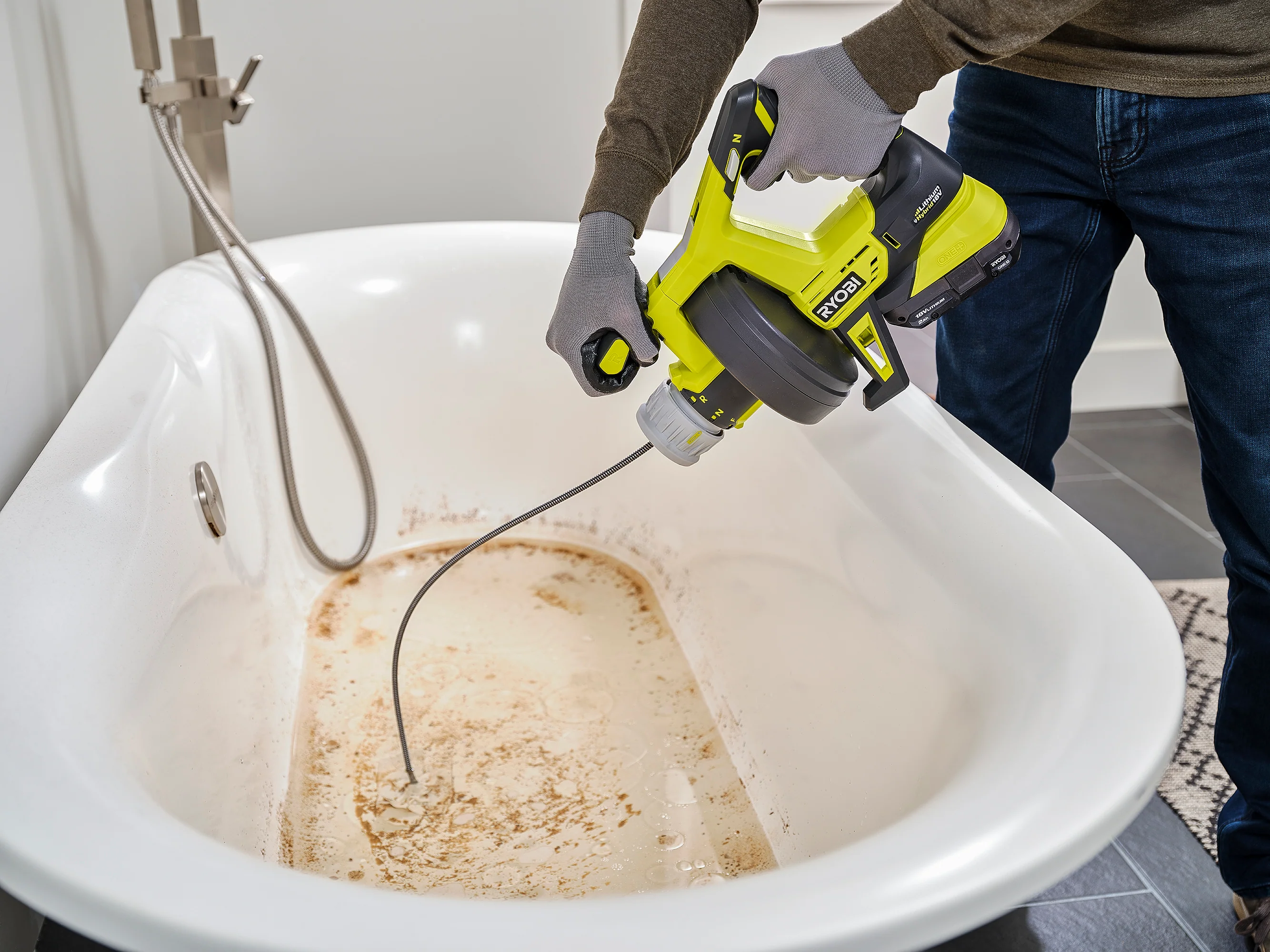 18V ONE+ Hybrid Drain Auger - Image 6