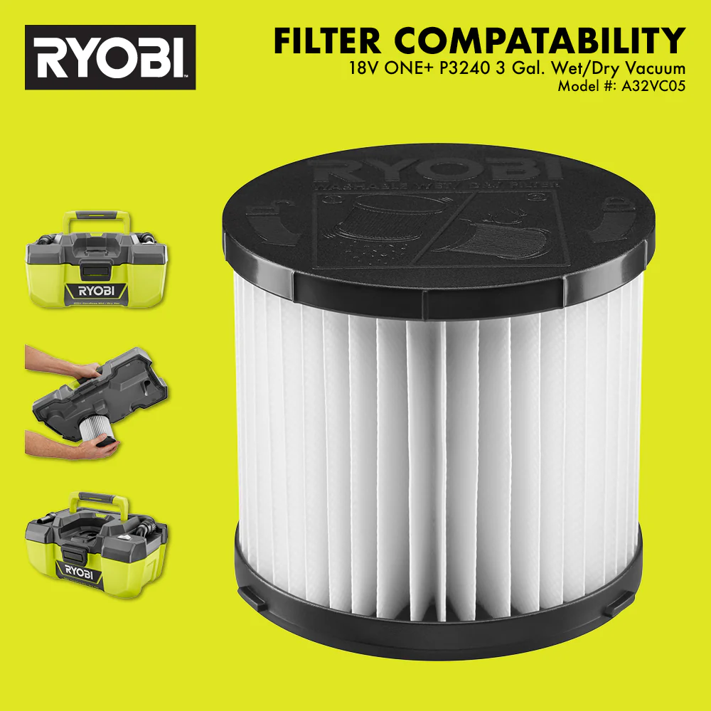 3 GAL. WET/DRY VACUUM REPLACEMENT FILTER - Image 3