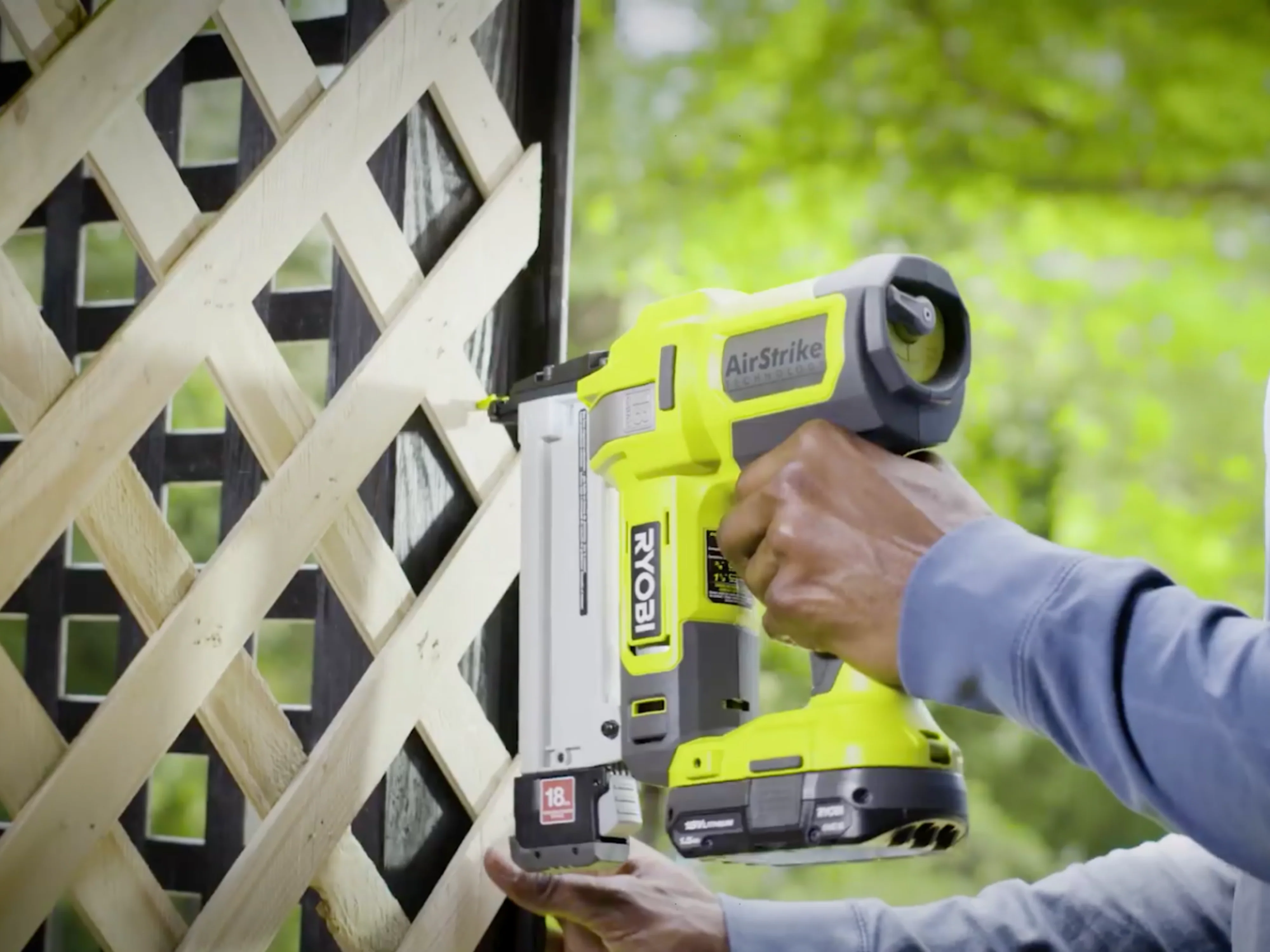 18V ONE+ AIRSTRIKE 18GA NARROW CROWN STAPLER - Image 6