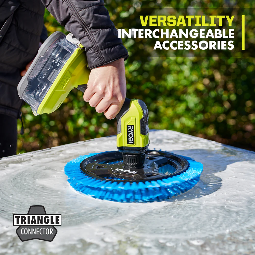 18V ONE+ Cordless VORTEX Power Scrubber (Tool Only), Electric Spin Scrubber - Image 5