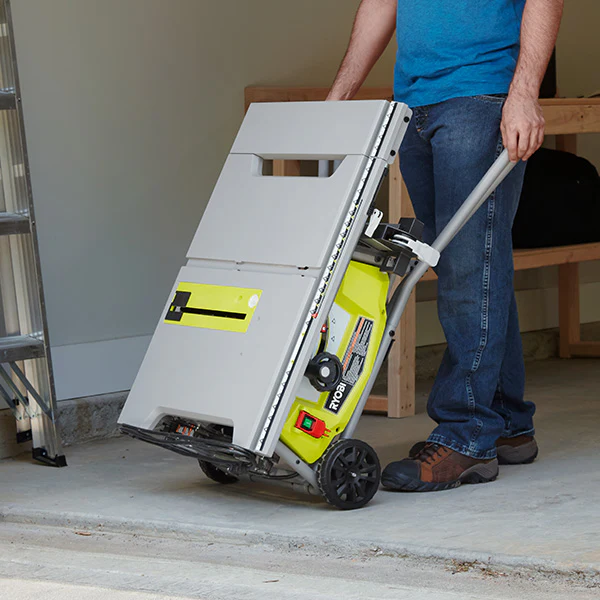 10" Expanded Capacity Table Saw with Rolling Stand - Image 3