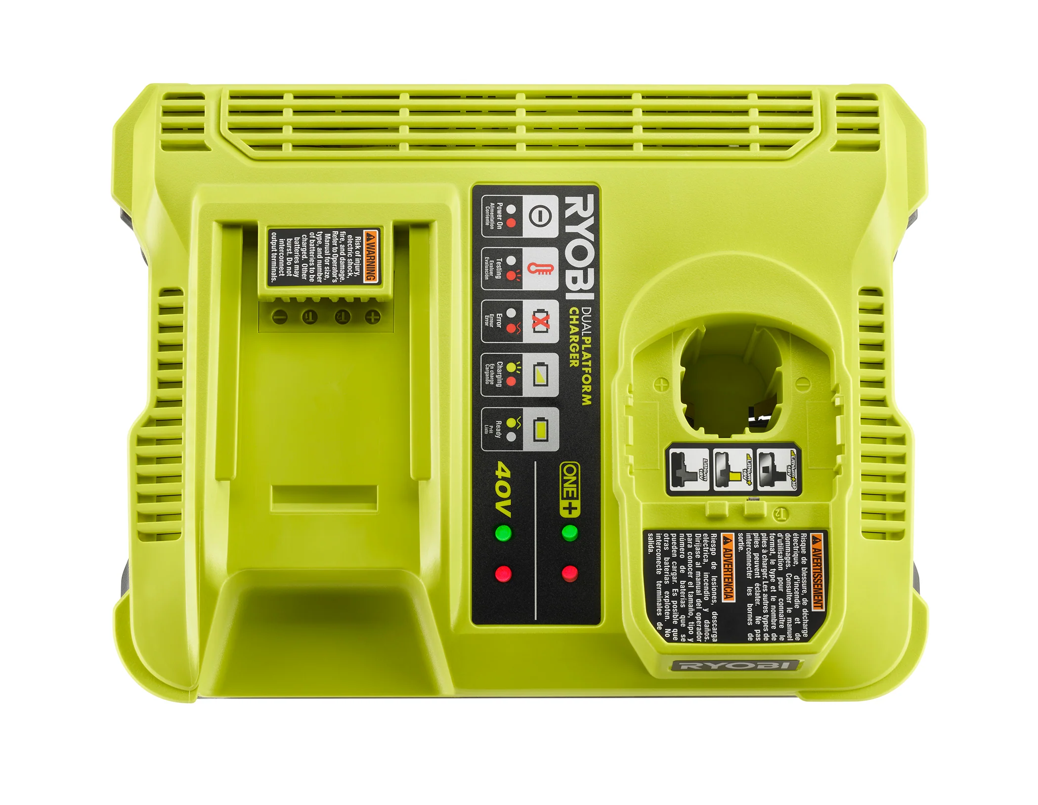 18V ONE+/40V Dual Platform Charger - Image 2