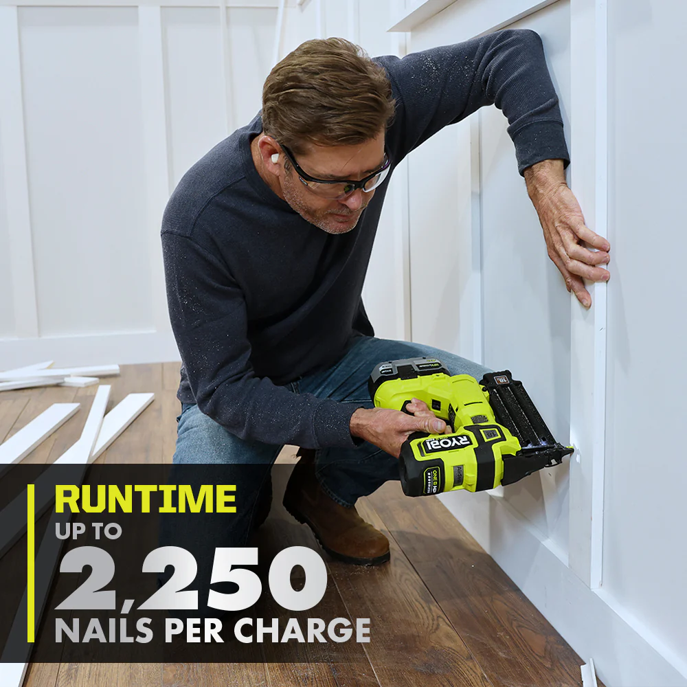 18V ONE+ HP BRUSHLESS AIRSTRIKE 18GA BRAD NAILER - Image 4