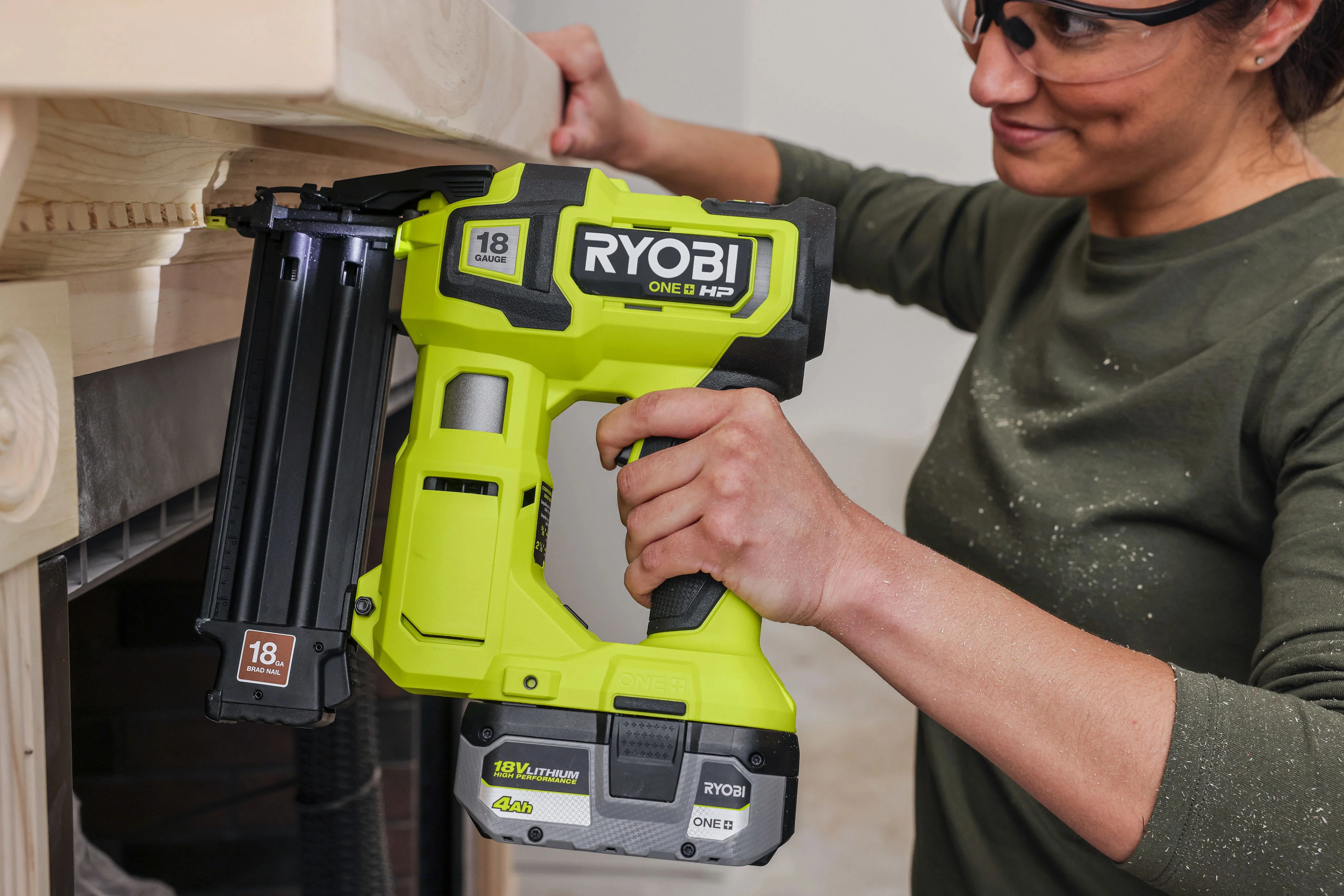 18V ONE+ HP BRUSHLESS AIRSTRIKE 18GA BRAD NAILER - Image 8