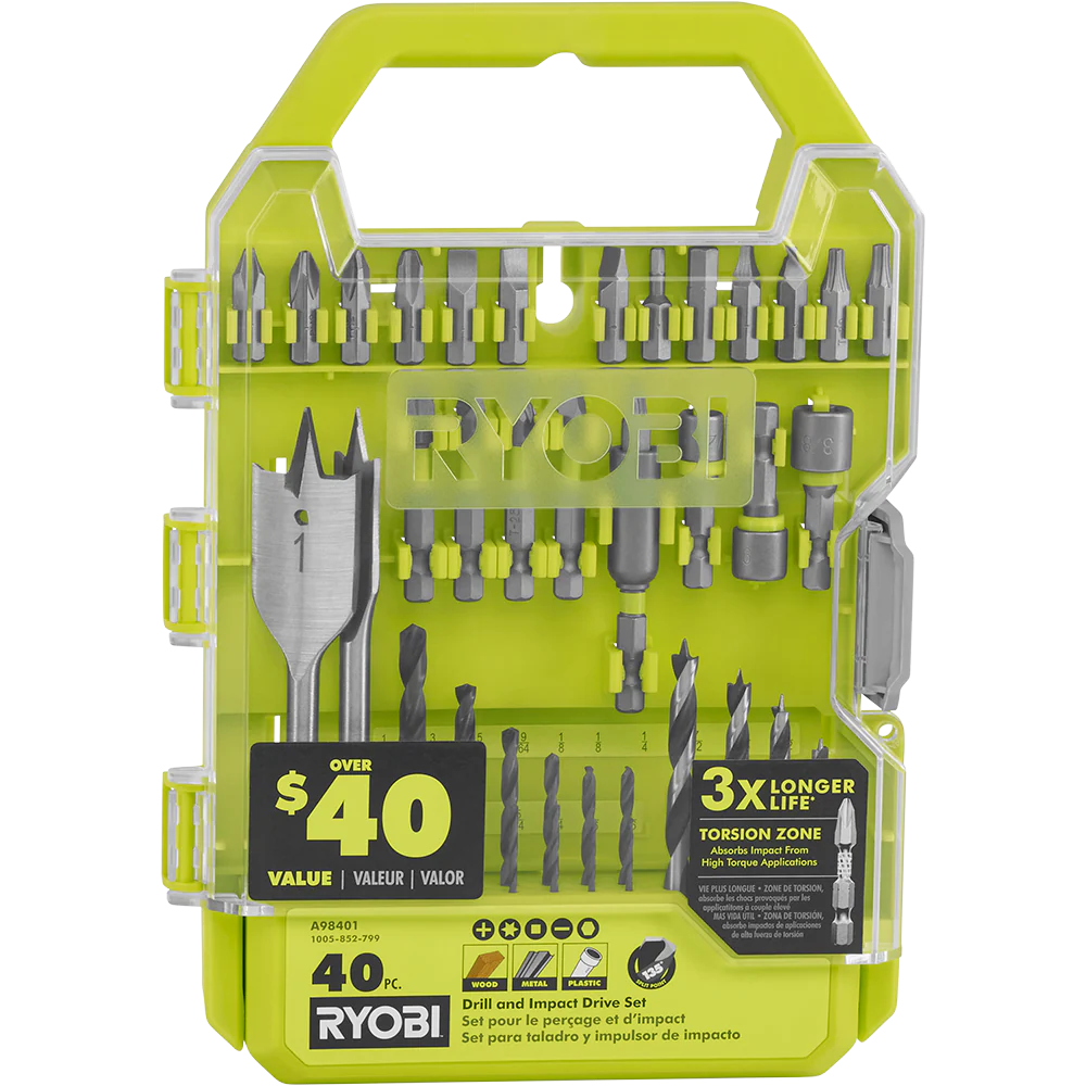 40 PC. DRILL AND IMPACT DRIVE SET - Image 5