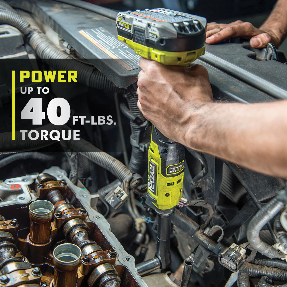 18V ONE+ HP BRUSHLESS 1/4" EXTENDED REACH RATCHET - Image 6