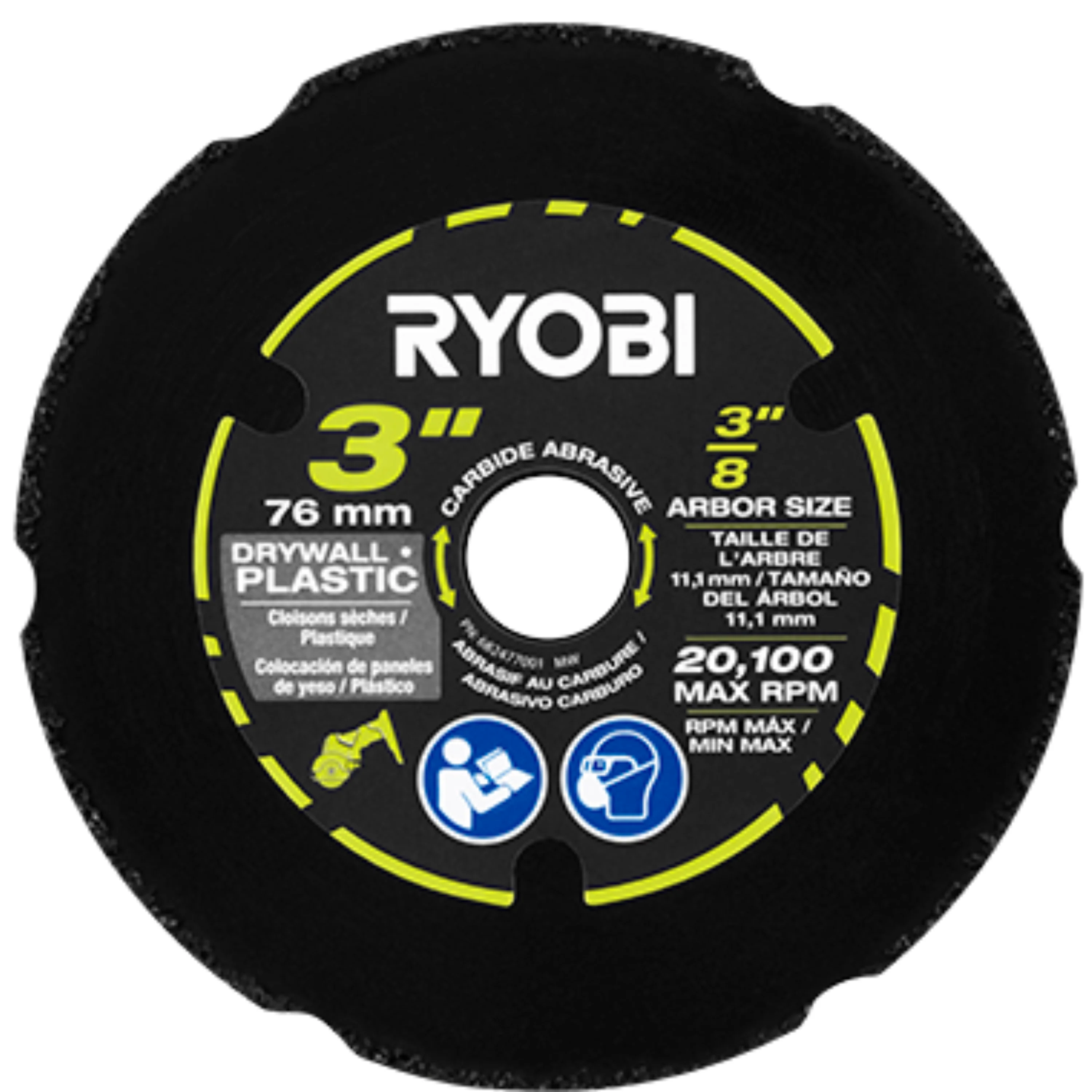 3 " Multi-Material Cut-Off Wheel Set (3-Pack) - Image 4