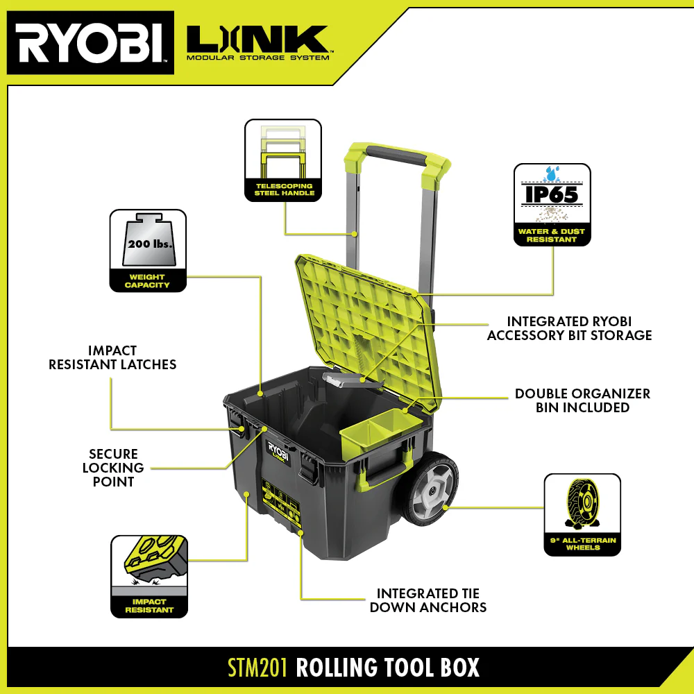 LINK ROLLING TOOL BOX - Image 3