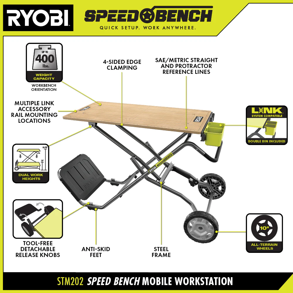 SPEED BENCH MOBILE WORKSTATION - Image 4