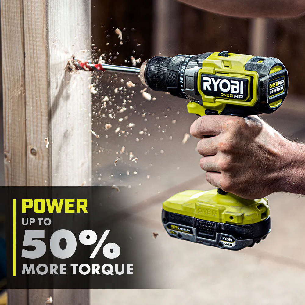 18V ONE+ HP Brushless 1/2" Drill/Driver Kit - Image 2