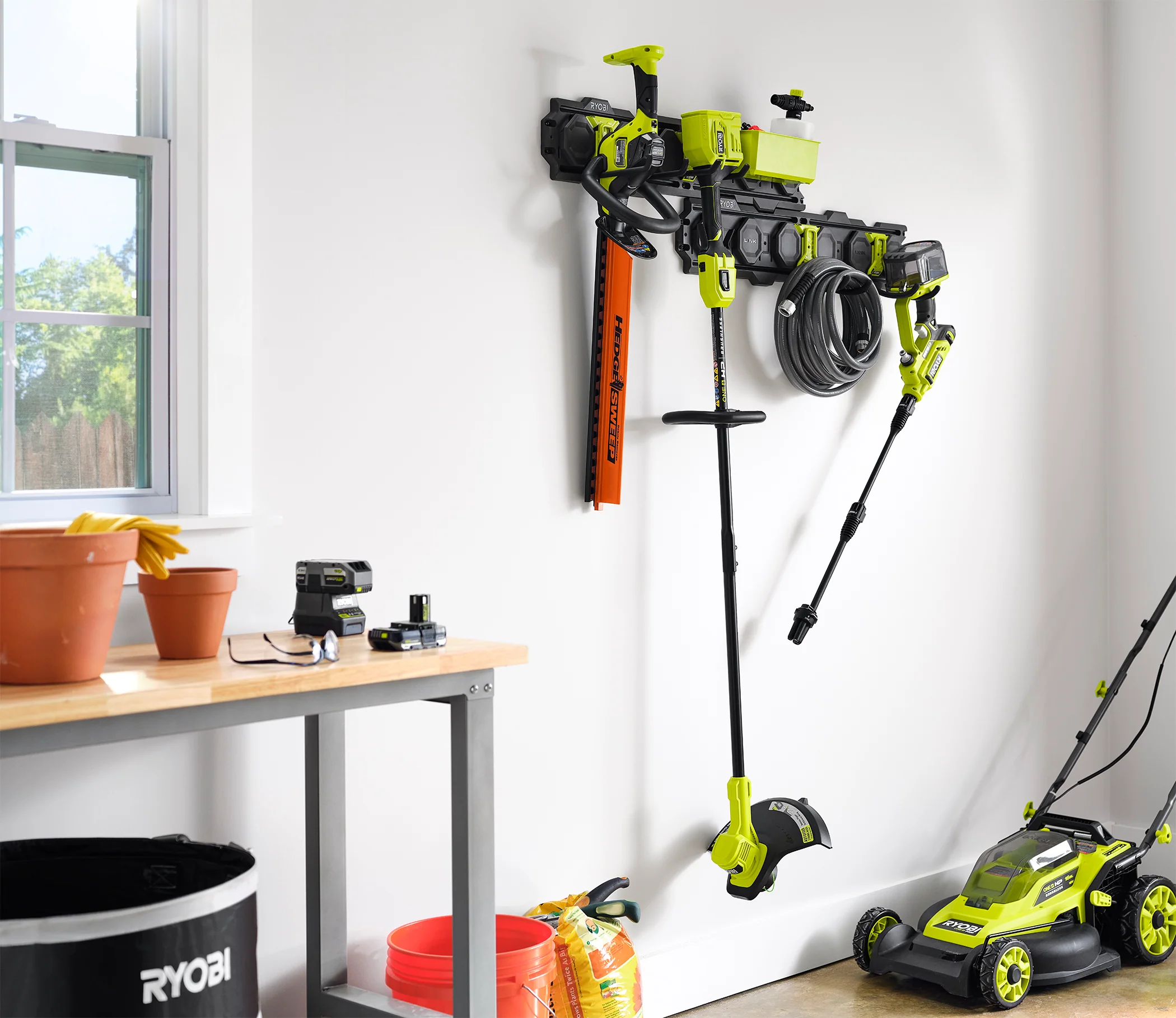 LINK 7-Piece Wall Storage Kit, Heavy Duty Wall Hooks - Image 9