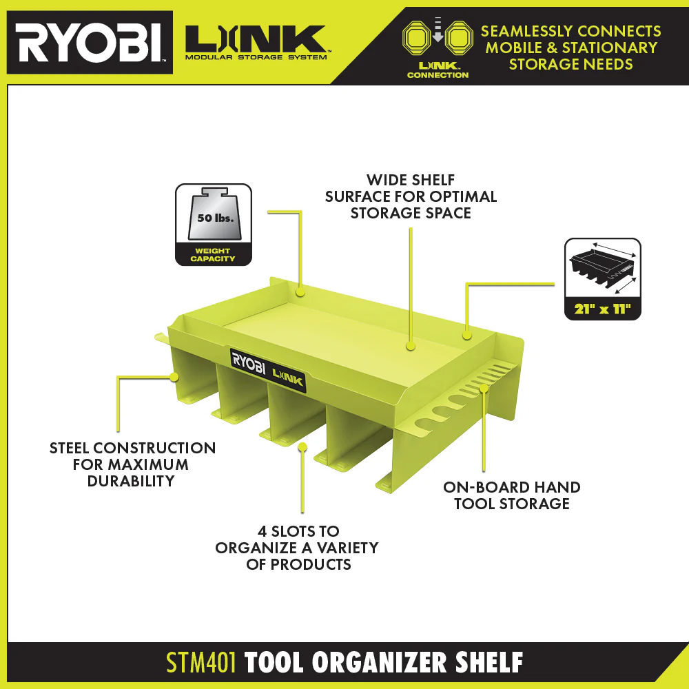 LINK TOOL ORGANIZER SHELF - Image 3