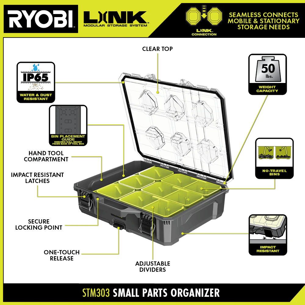 LINK SMALL PARTS ORGANIZER - Image 3