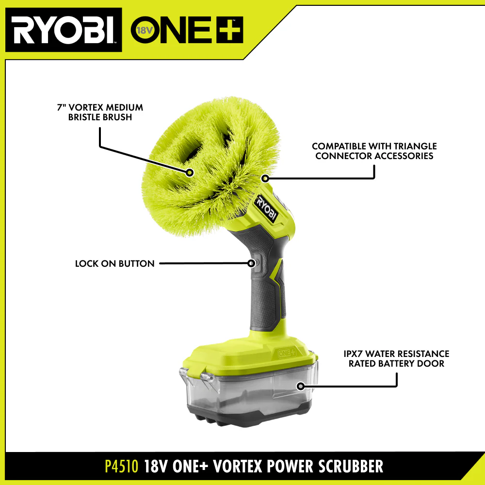 18V ONE+ VORTEX POWER SCRUBBER KIT - Image 3