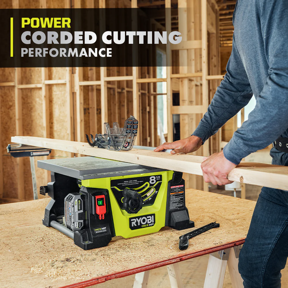 18V ONE+ HP BRUSHLESS 8-1/4" TABLE SAW - Image 3