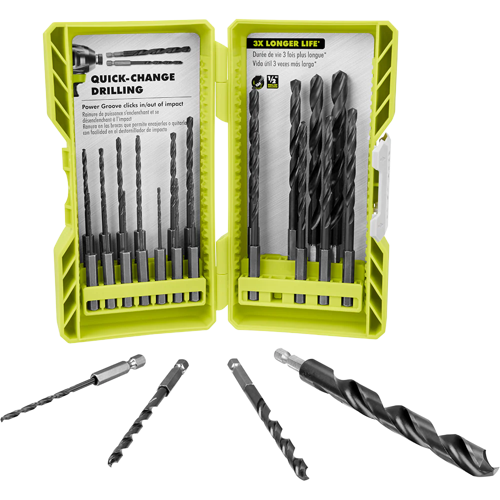 25 PC. BLACK OXIDE HEX SHANK DRILL BITS - Image 4