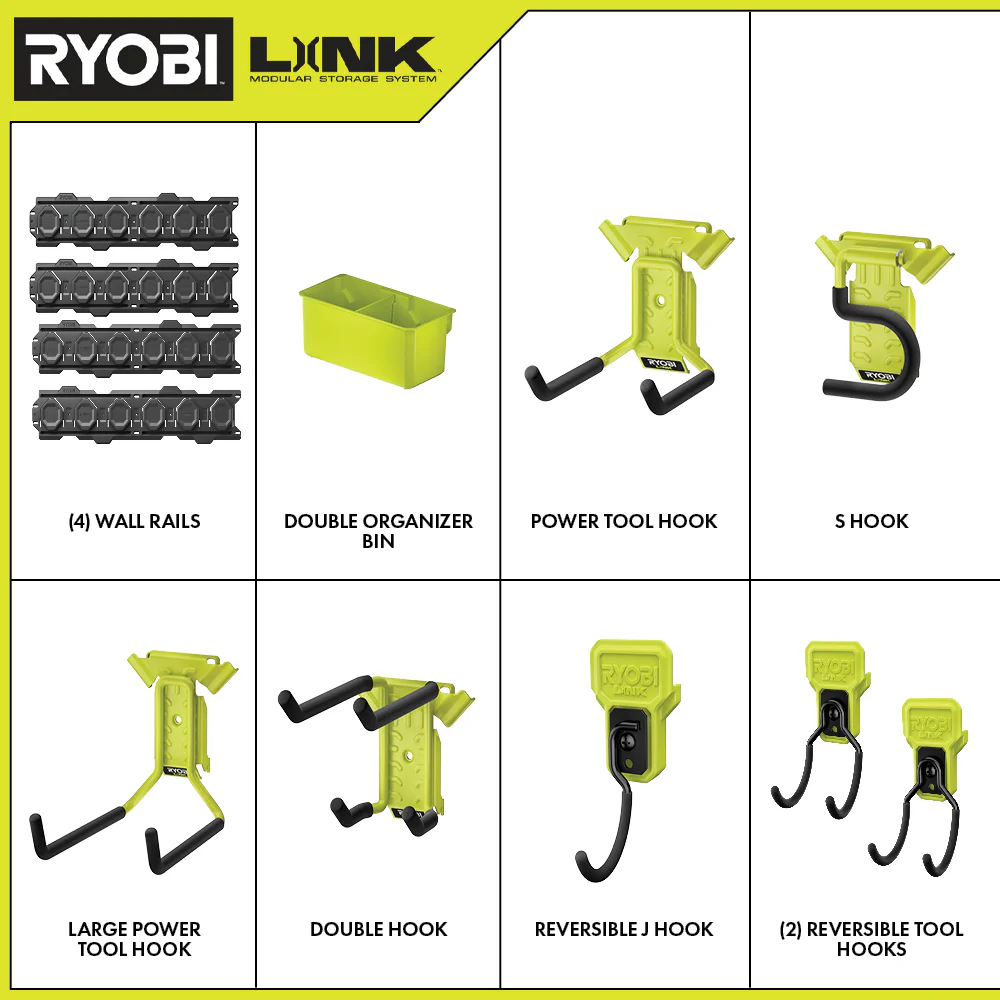 12 PC. LINK WALL STORAGE KIT - Image 2