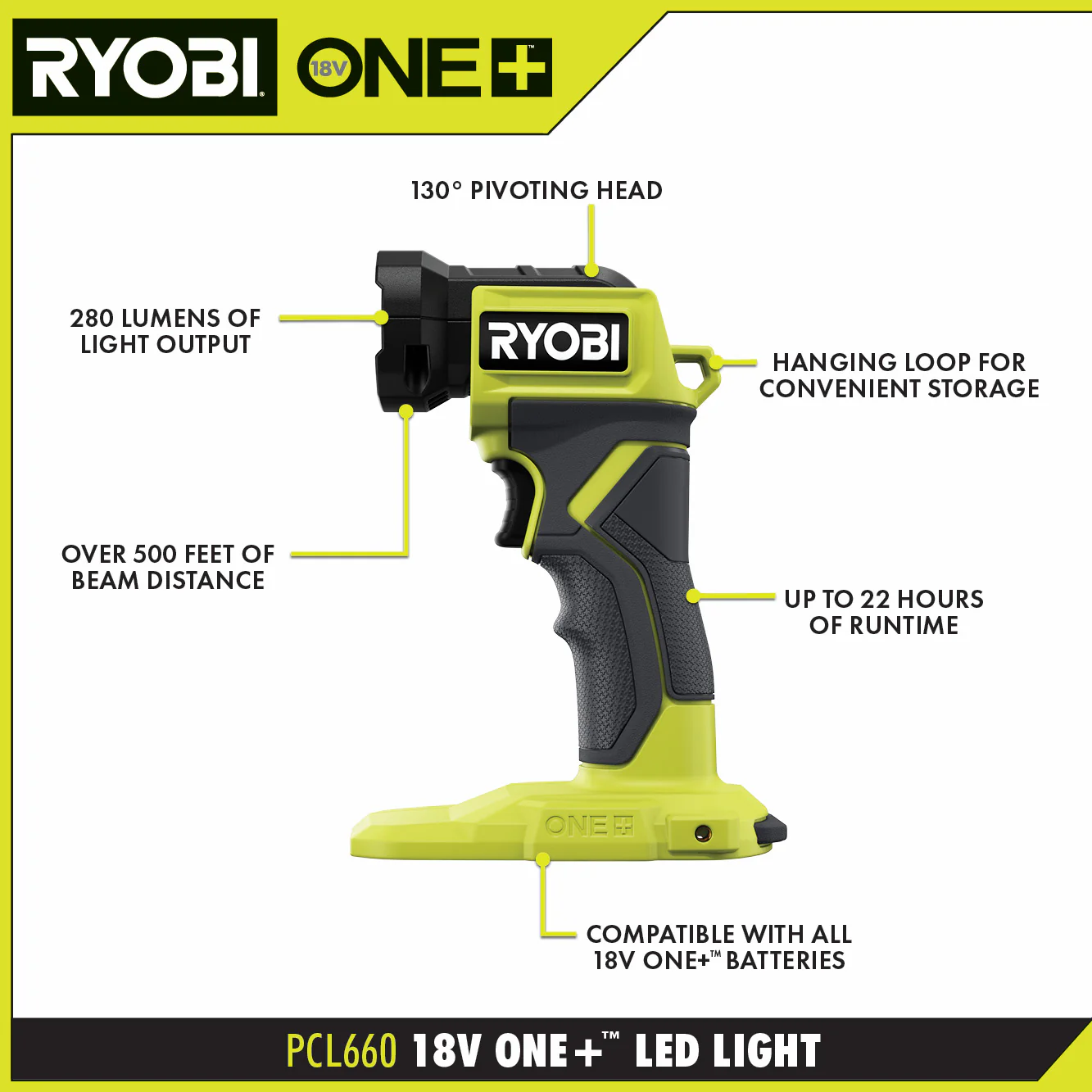 18V ONE+ 4-TOOL COMBO KIT - Image 5