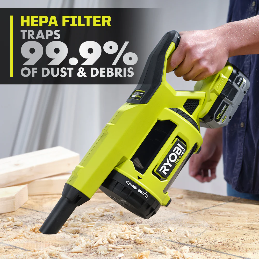 18V ONE+ HP BRUSHLESS JOBSITE HAND VACUUM KIT - Image 6