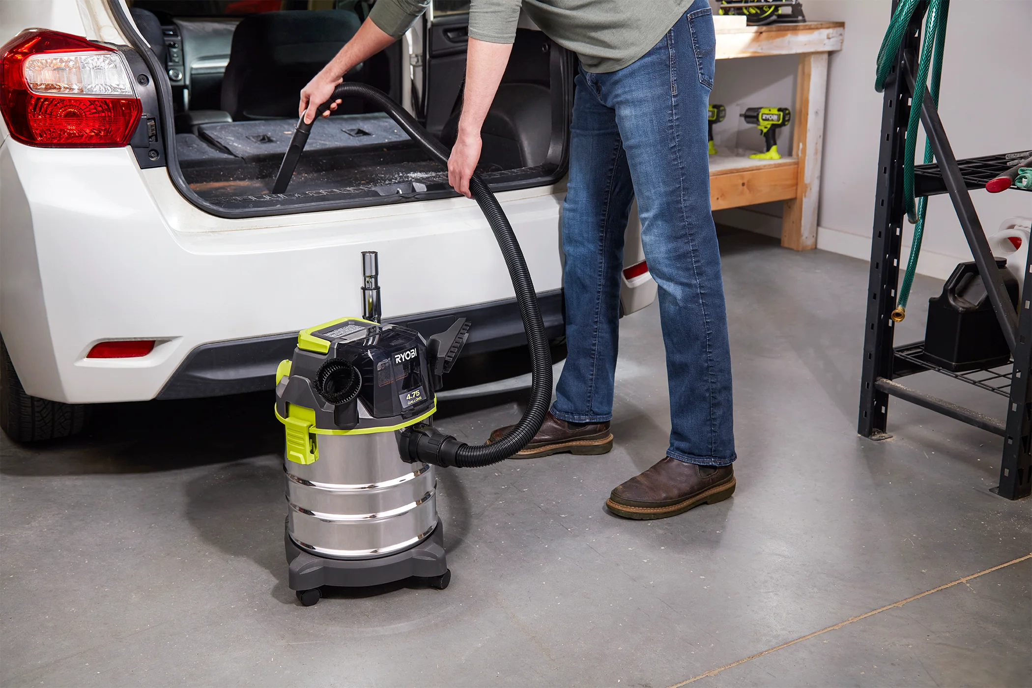 18V ONE+ 4.75 Gallon Wet/Dry Vacuum (Tool Only) - Image 3