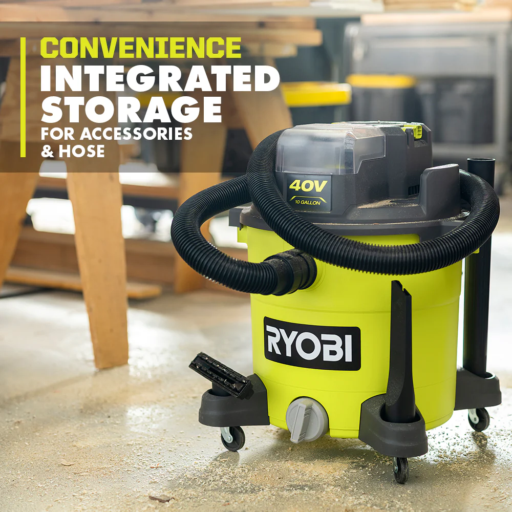 40V 10 GALLON WET/DRY VACUUM KIT - Image 5