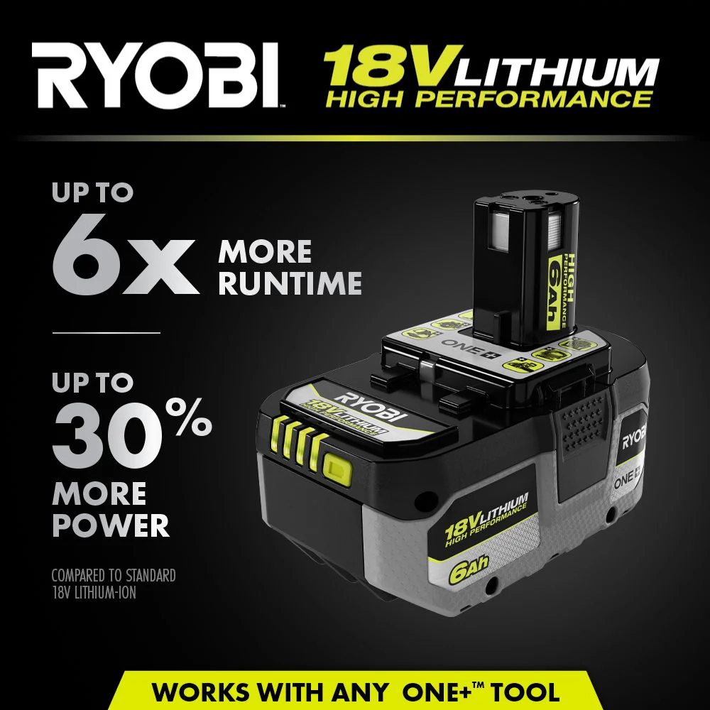 18V ONE+ 6AH LITHIUM-ION HIGH PERFORMANCE BATTERY - Image 3