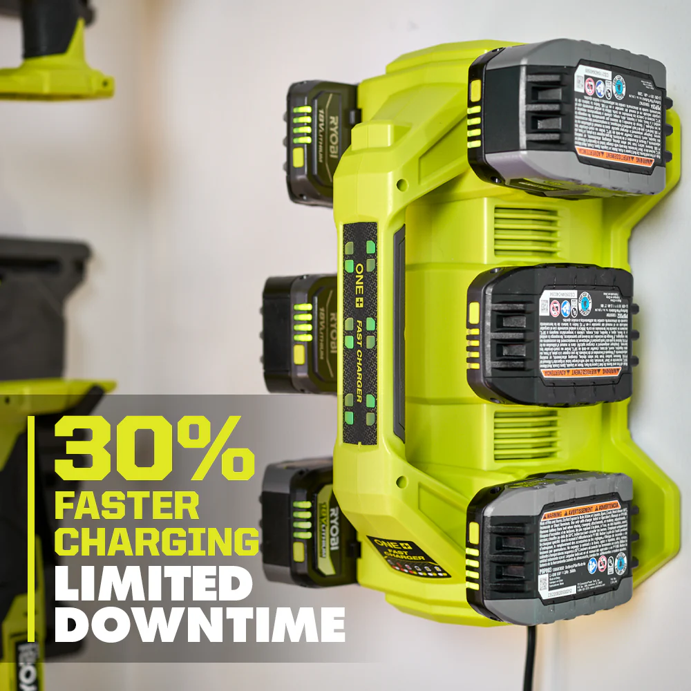 18V ONE+ 6-PORT FAST CHARGER - Image 3