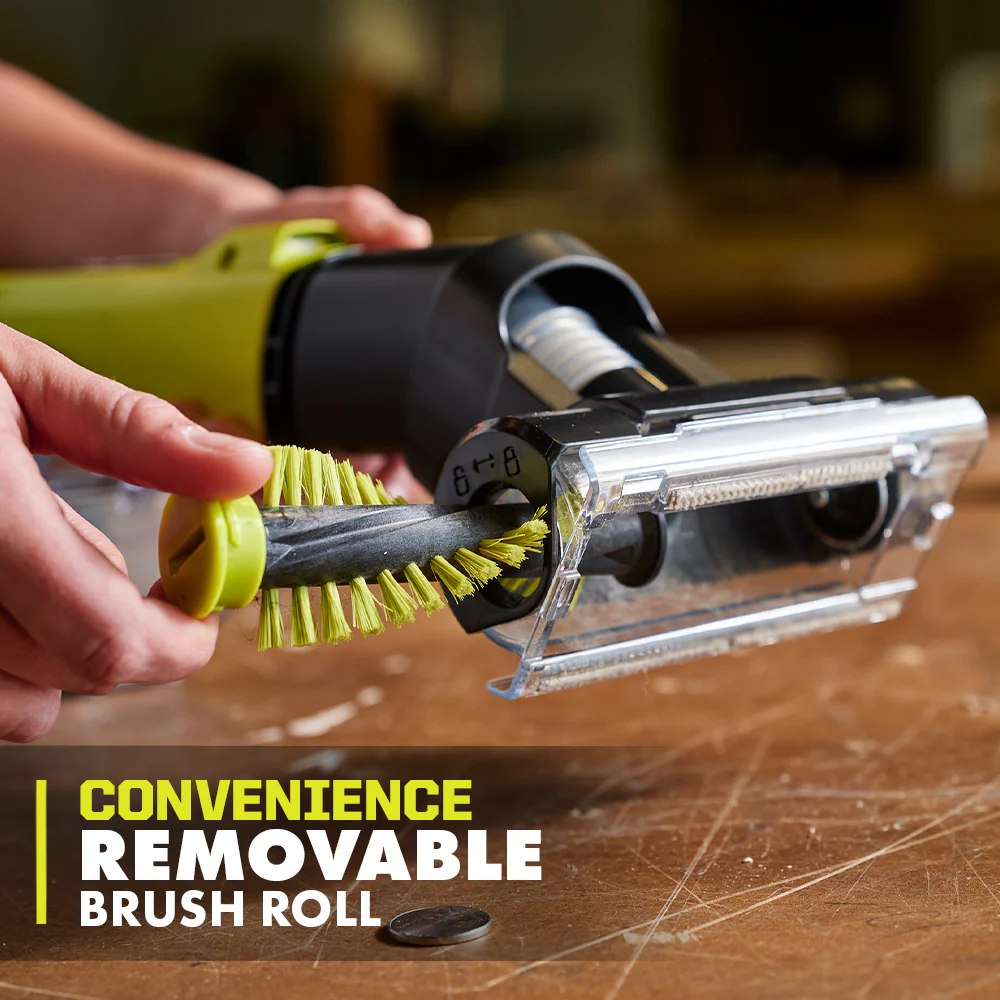 ONE+ 18V Cordless Vacuum Cleaner Handheld, Hand Vacuum with Powered Brush (Tool Only) - Image 6
