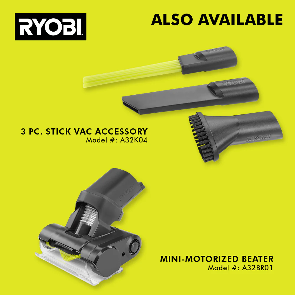 ONE+ 18V Cordless Vacuum Cleaner Handheld, Hand Vacuum with Powered Brush (Tool Only) - Image 8