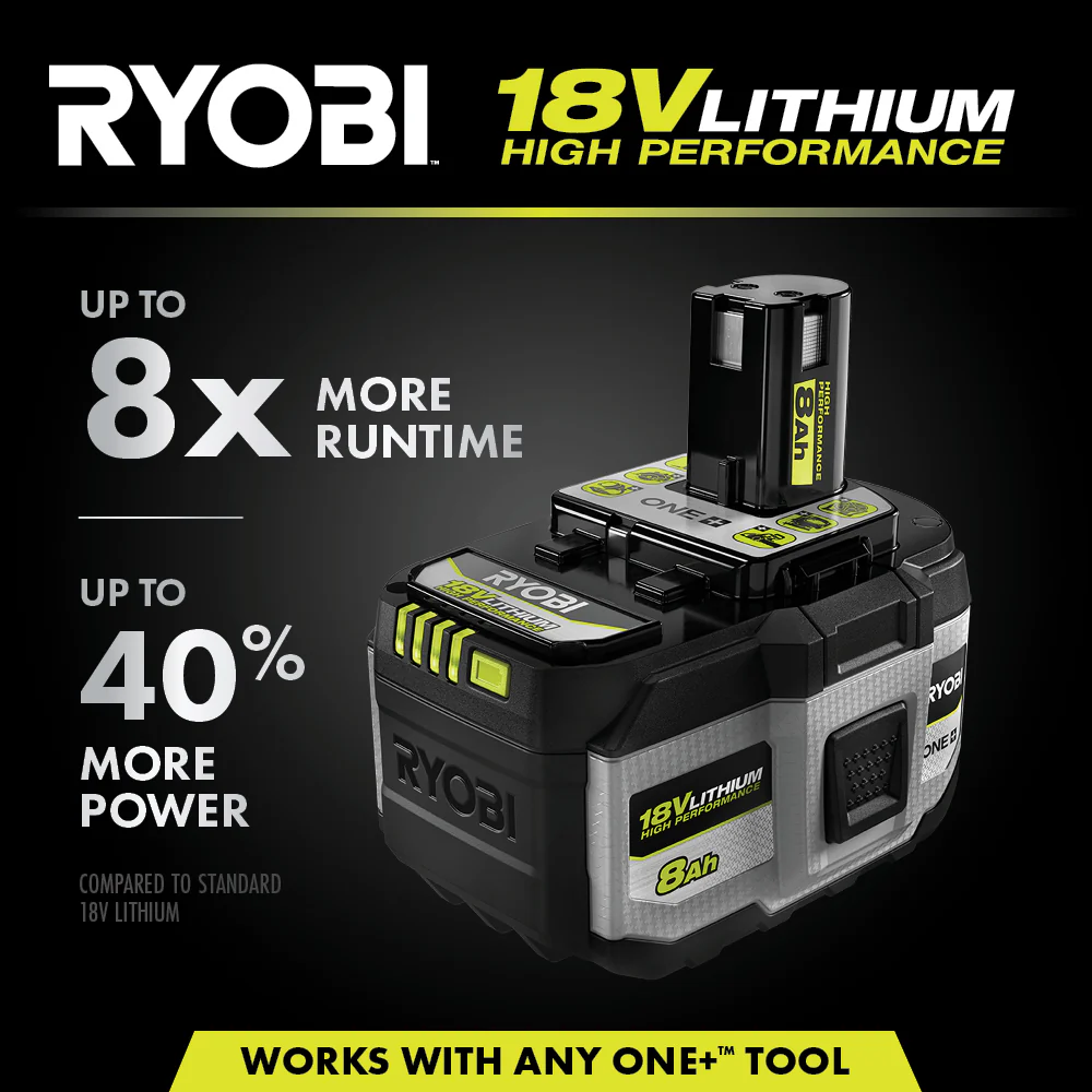 18V ONE+ 8Ah LITHIUM HIGH PERFORMANCE BATTERY - Image 2