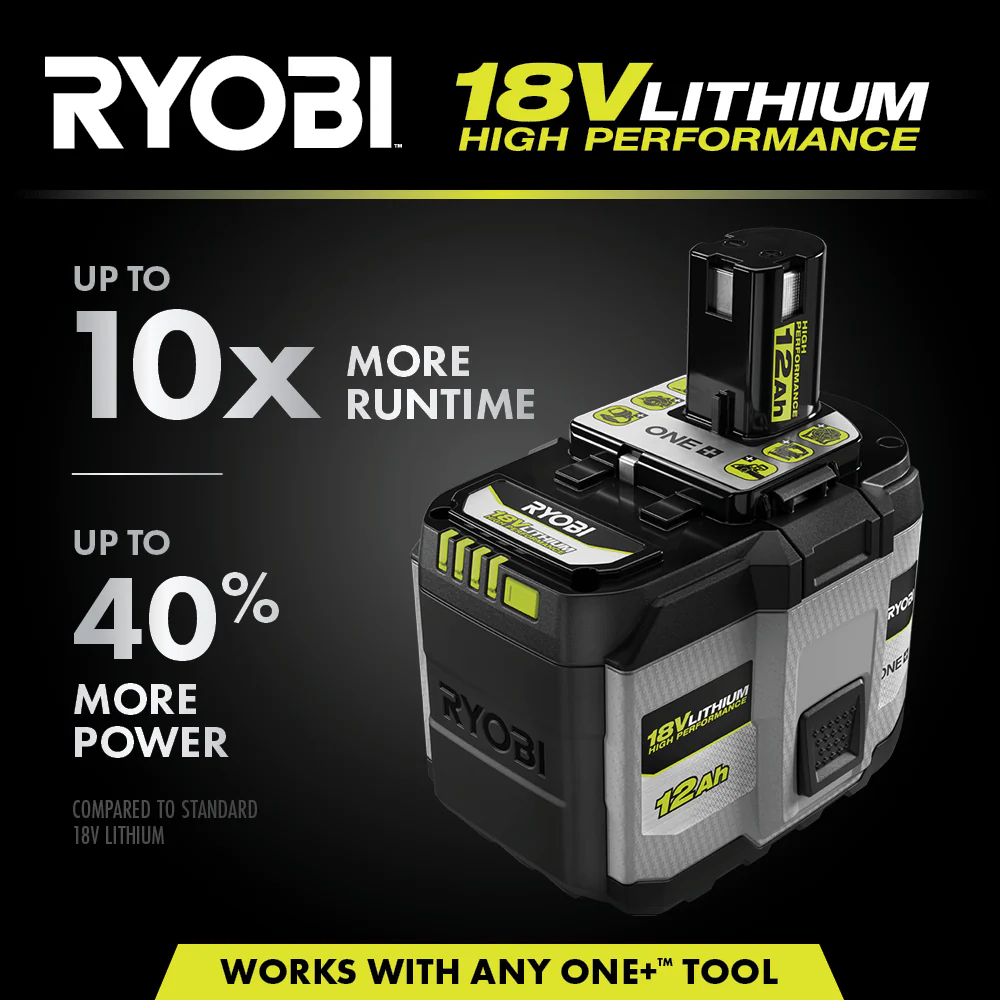 18V ONE+ 12Ah LITHIUM HIGH PERFORMANCE BATTERY - Image 2