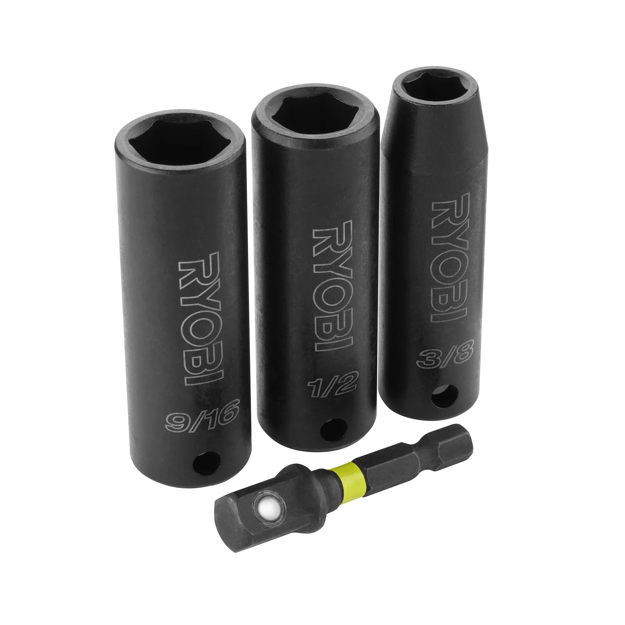 4 PC. 3/8" Drive SAE Impact Socket Set - Image 4