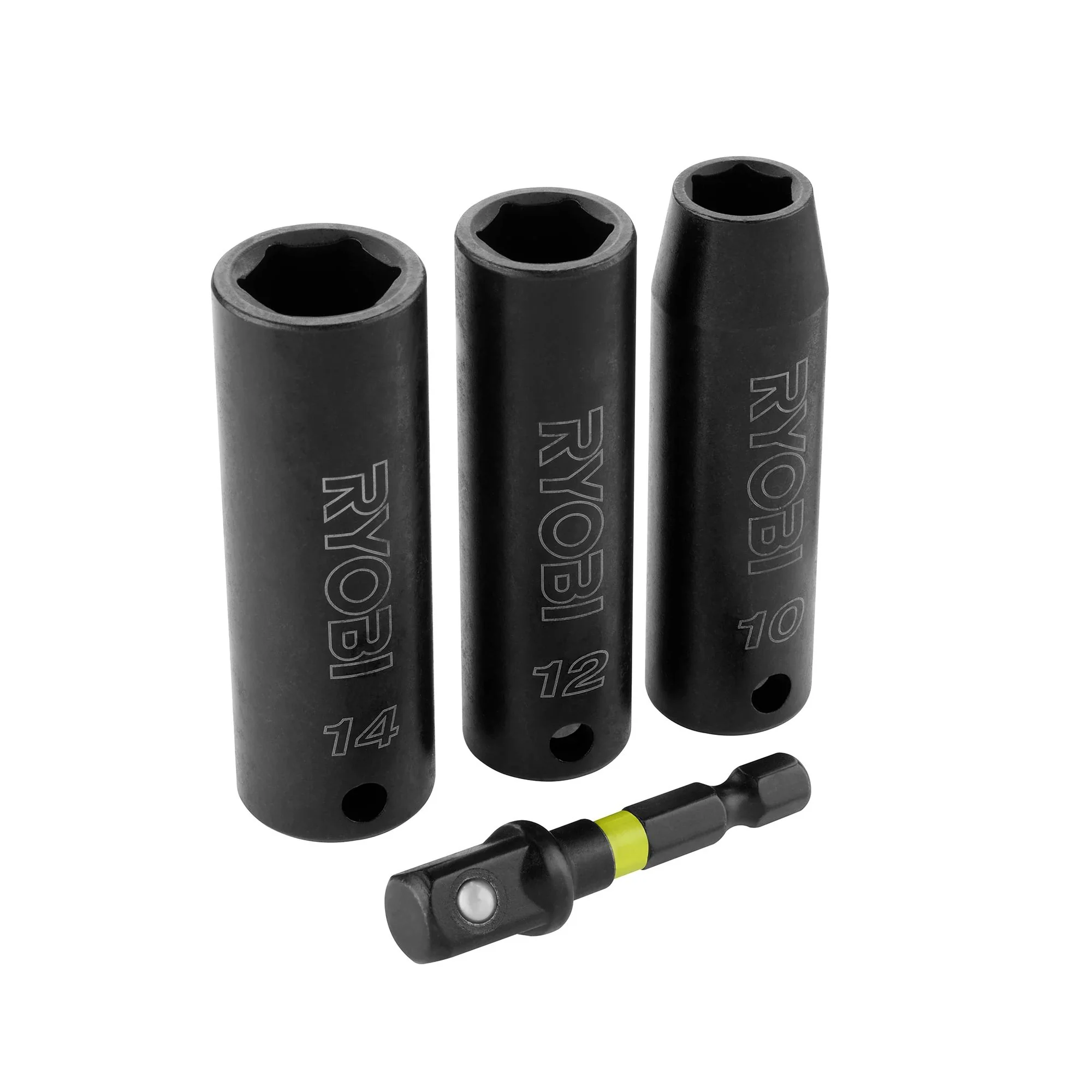 4 PC. 3/8" Drive Metric Impact Socket Set - Image 4