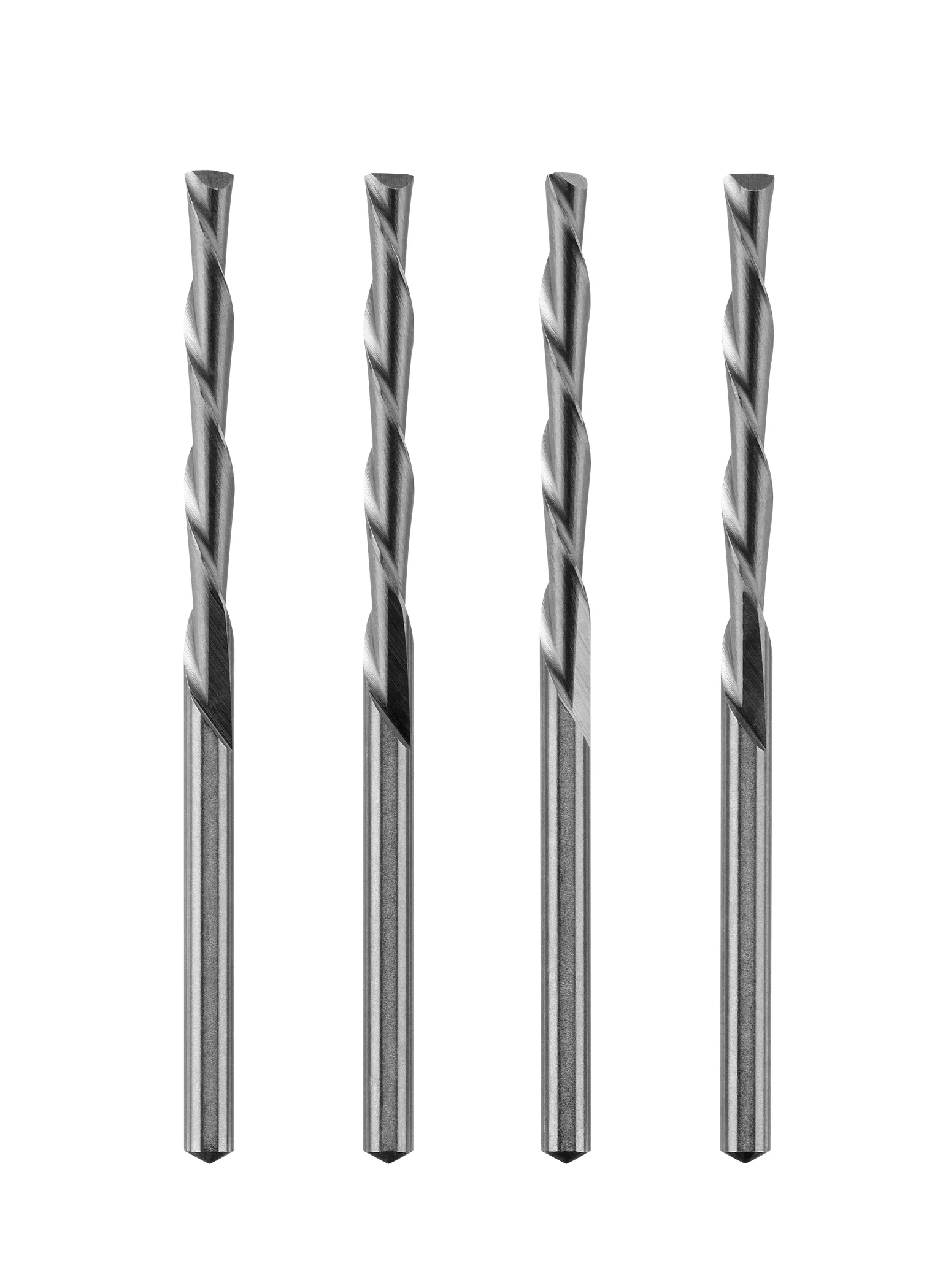 4 PC. 1/8" WOOD & PLASTIC BITS - Image 5