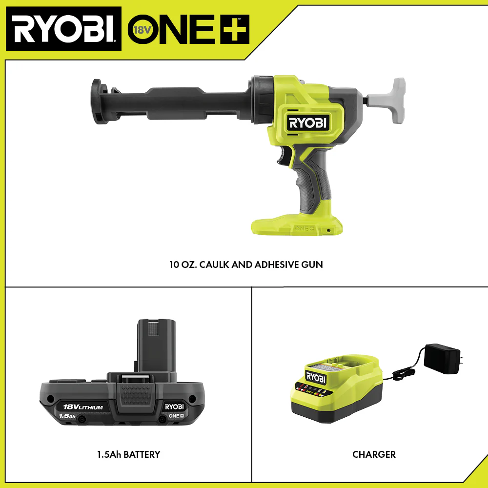 18V ONE+ 10 oz. Caulk and Adhesive Gun Kit - Image 2