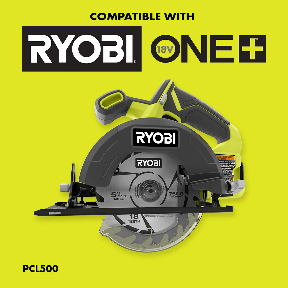 PCL500 RYOBI 18V ONE+ 5-1/2” Circular Saw Vacuum Dust Adaptor - Image 2